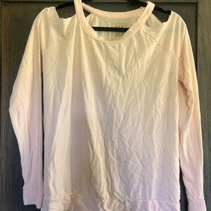 NWOT Chaser Light Pink Women's Sweatshirt